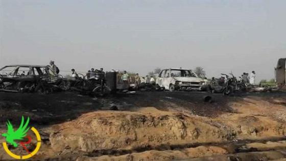 حريق في صهريج بترول يقتل عراقيين